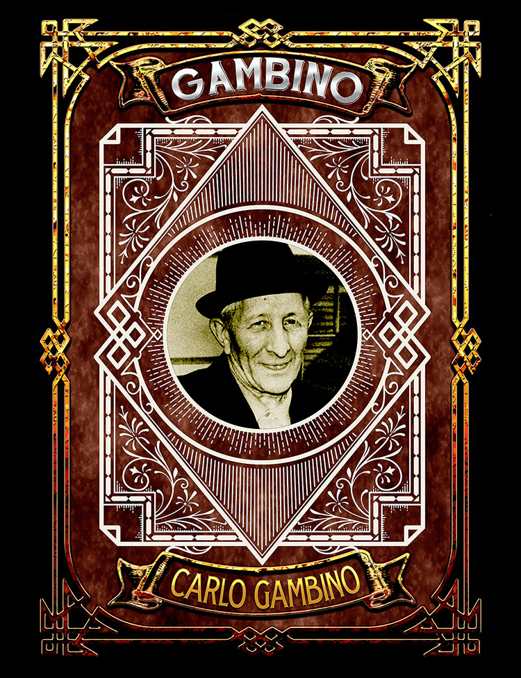 Carlo Gambino Five Families T-Shirt - Hellwood Outfitters