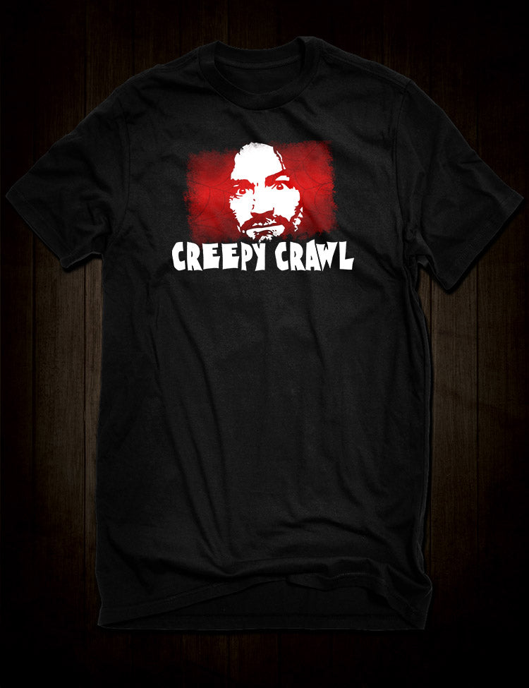Charlie Manson Creepy Crawl T-Shirt - Hellwood Outfitters