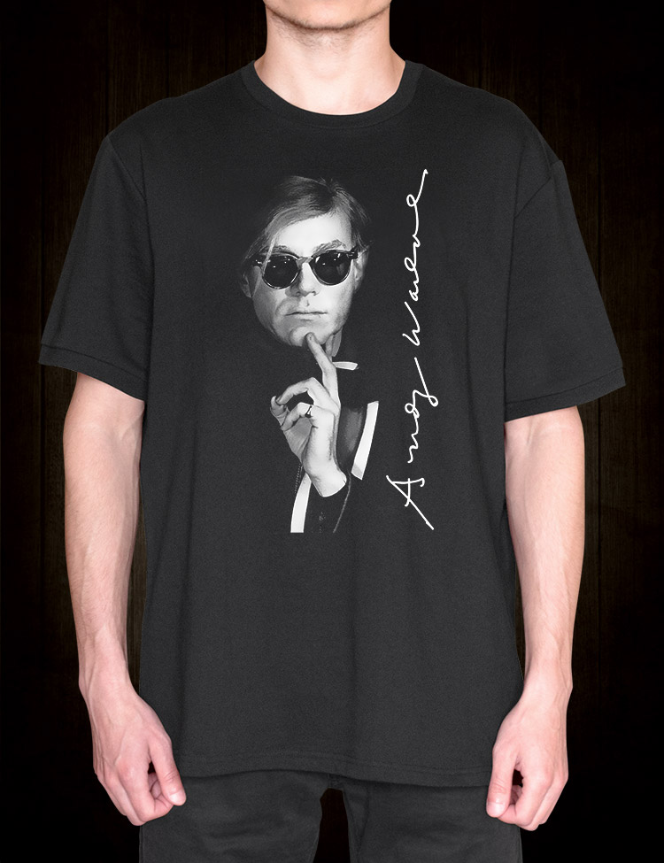 Andy Warhol T-shirt Pop Art Autograph