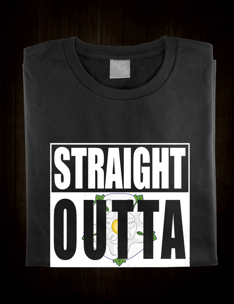 Straight Outta Yorkshire T-Shirt - Hellwood Outfitters