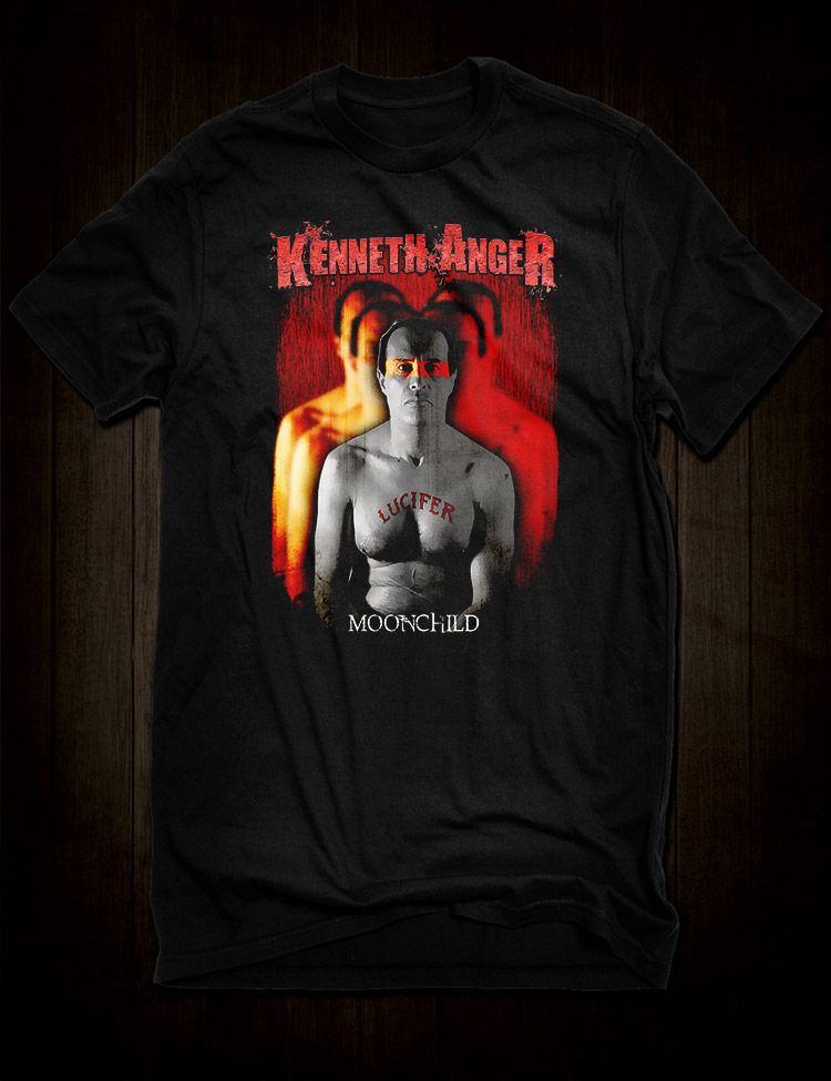 Mystical Kenneth Anger T-Shirt - Exploring Art and Occult