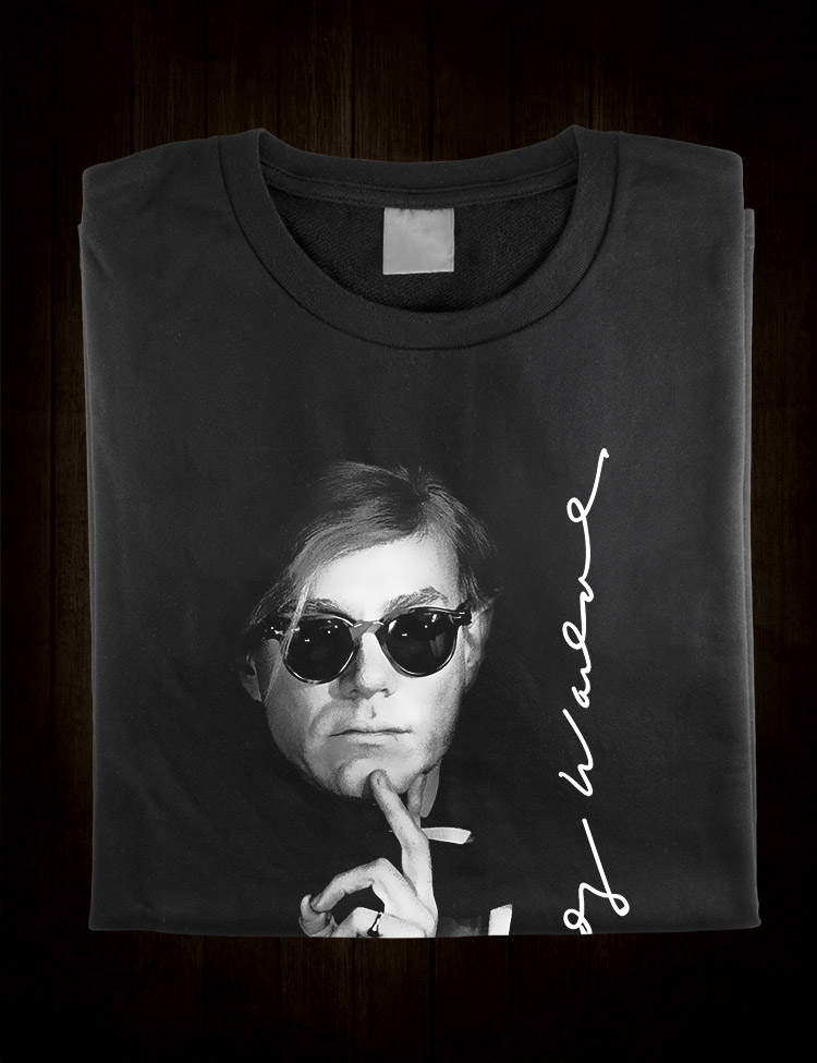Andy Warhol T-Shirt With Autograph