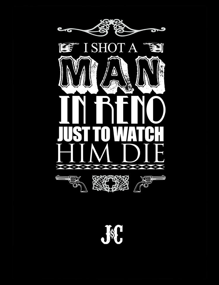 Johnny Cash Folsom Prison Blues T-Shirt - Hellwood Outfitters