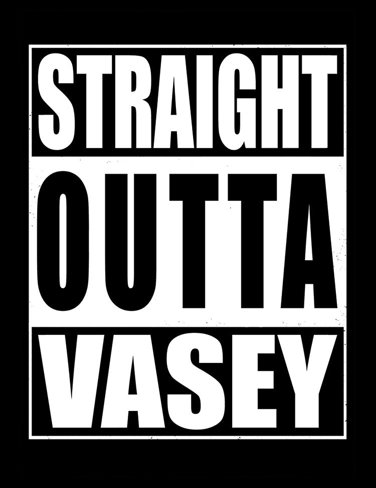 Straight Outta Vasey - League Of Gentlemen T-Shirt - Hellwood Outfitters