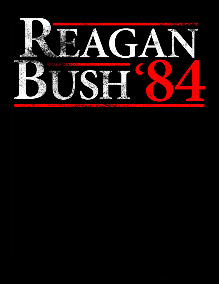 Reagan Bush '84 T-Shirt - Hellwood Outfitters