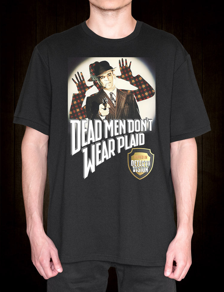 Dead Men Don't Wear Plaid T-Shirt - Hellwood Outfitters