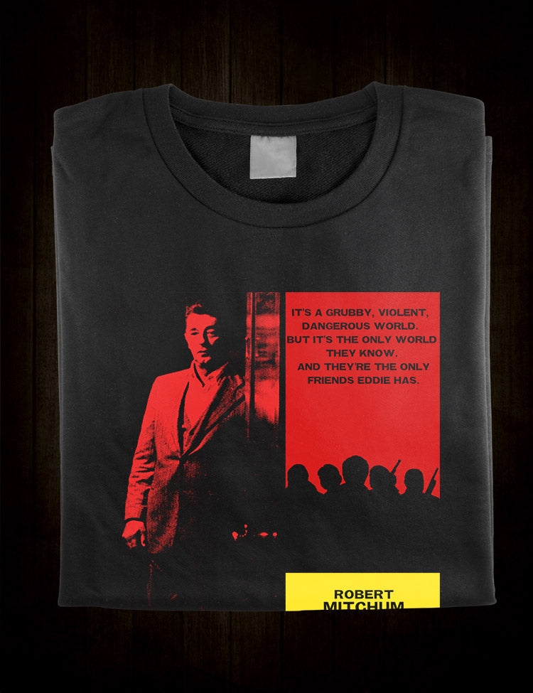 Robert Mitchum as Eddie Coyle - Iconic T-Shirt Design