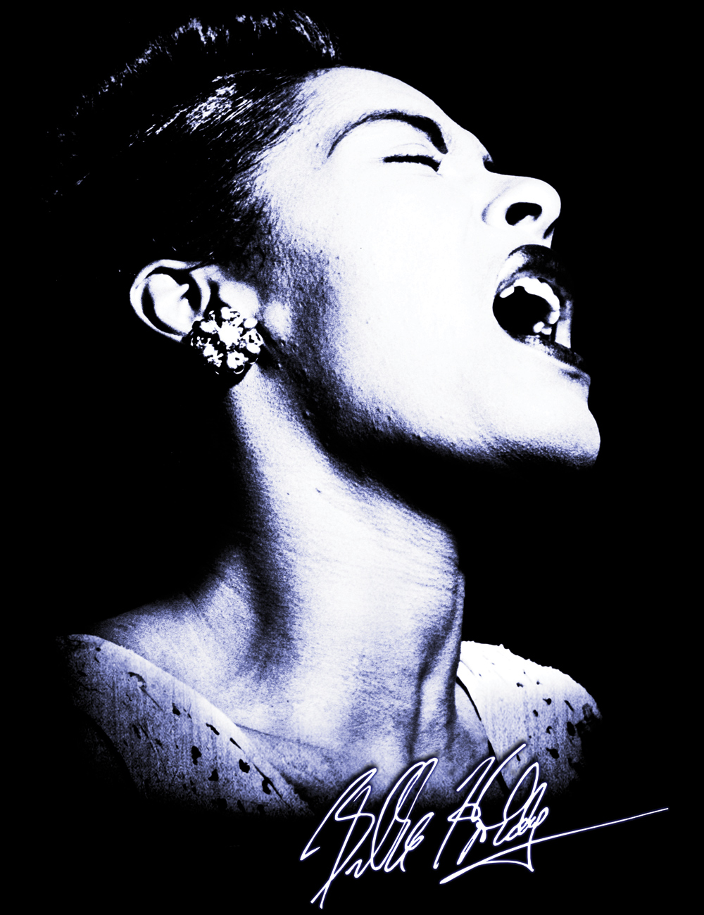 Billie Holiday T-Shirt - Hellwood Outfitters