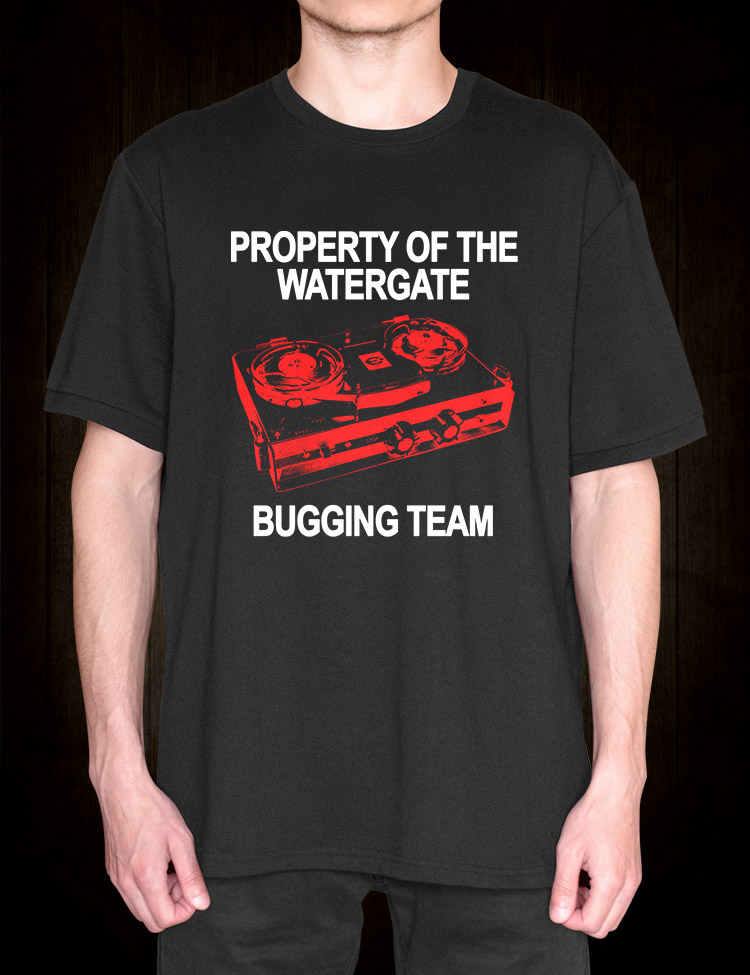 Iconic political moment: Watergate Bugging Team-Inspired Tee
