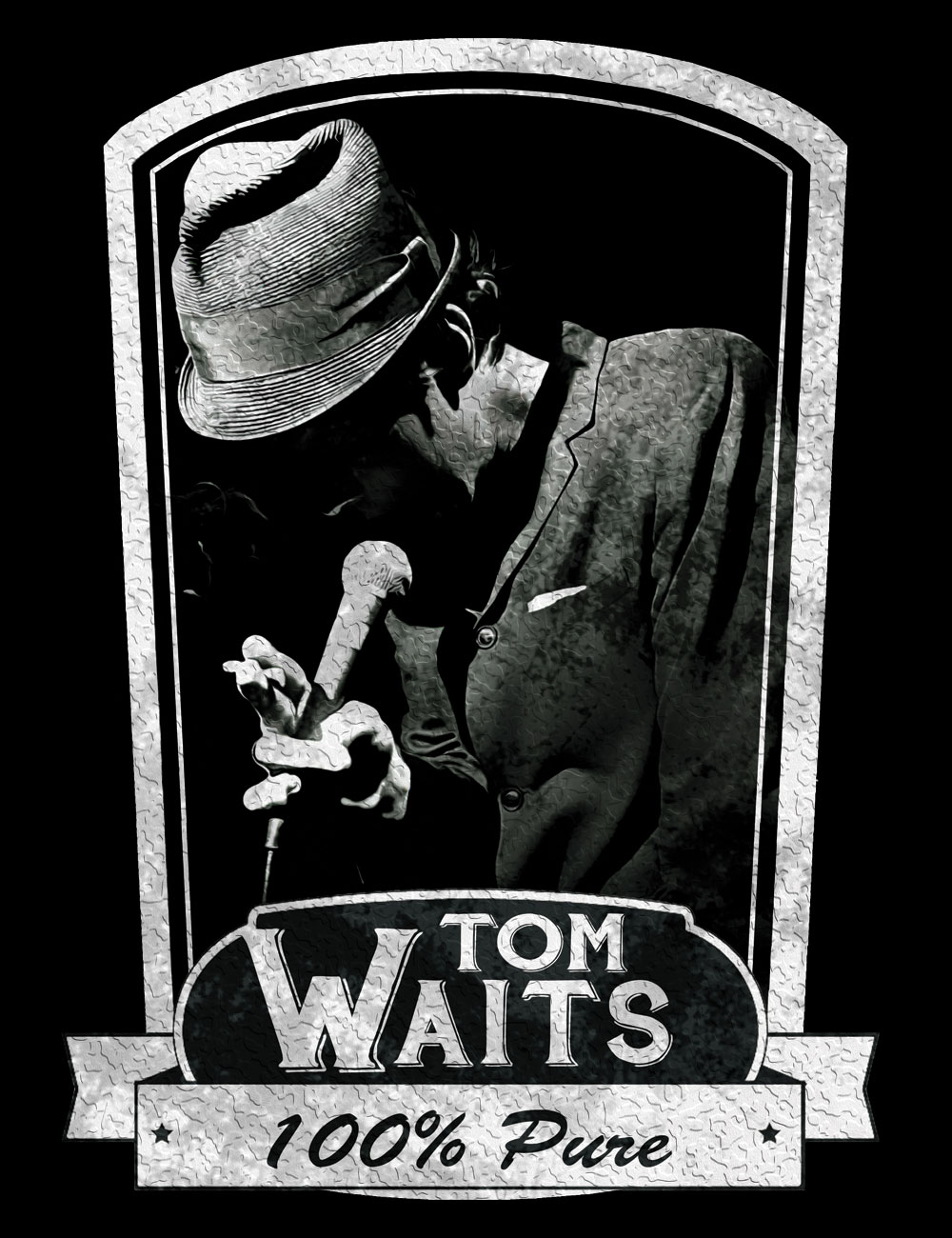 100 Tom Waits T Shirt