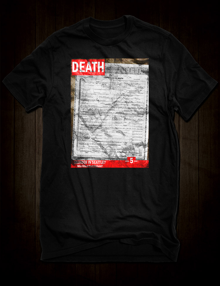 Kurt Cobain Murder T-Shirt - Hellwood Outfitters