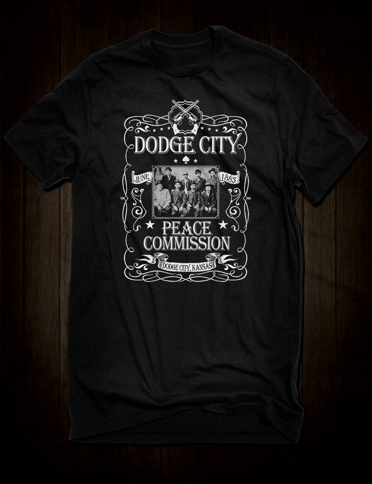 Dodge City Peace Commission T-Shirt - Hellwood Outfitters