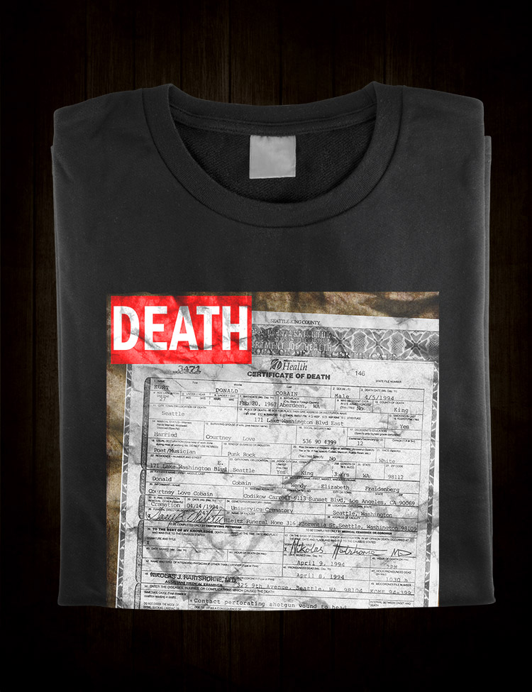 Kurt Cobain Murder T-Shirt - Hellwood Outfitters