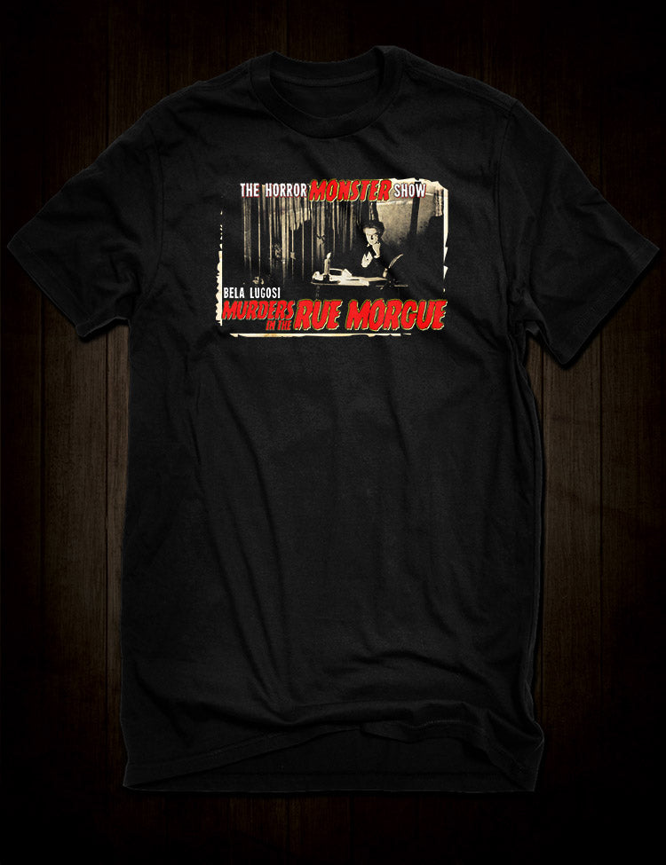 Murders In The Rue Morgue T-Shirt - Hellwood Outfitters