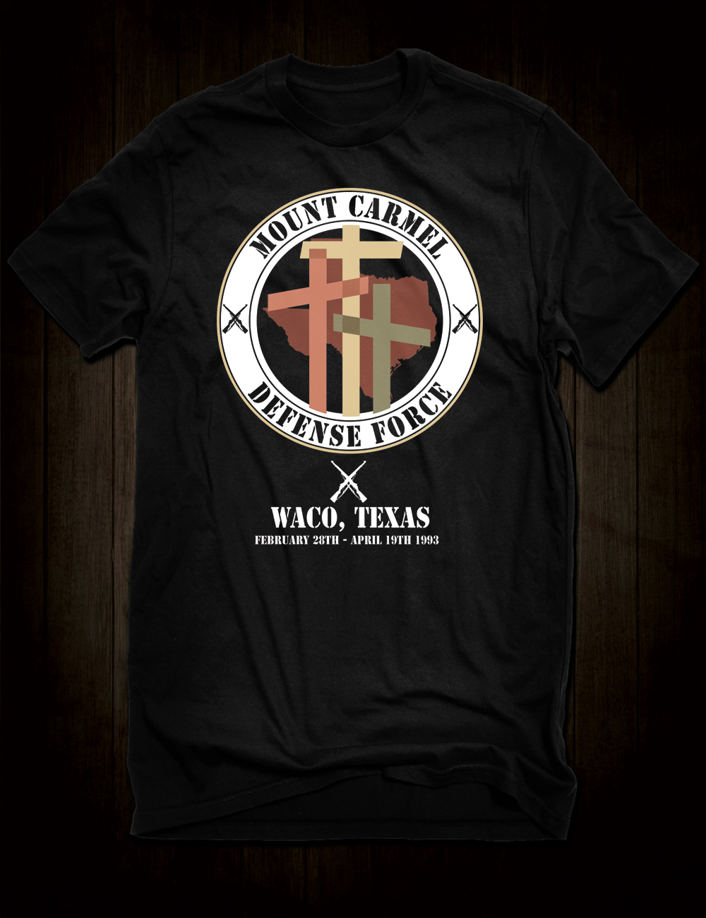 Mount Carmel Defense Force T-Shirt - Hellwood Outfitters