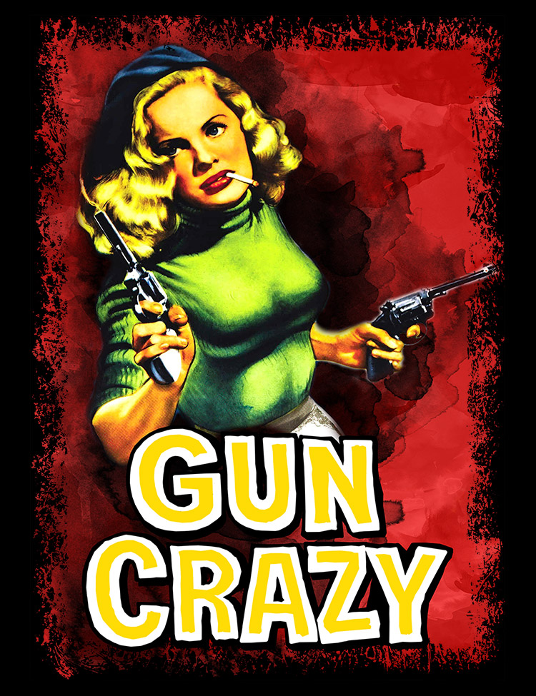 Gun Crazy T-Shirt - Hellwood Outfitters