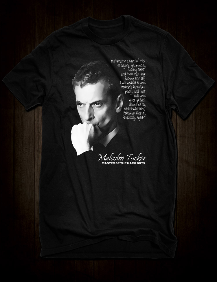 Malcolm Tucker - Master of the Dark Arts T-Shirt