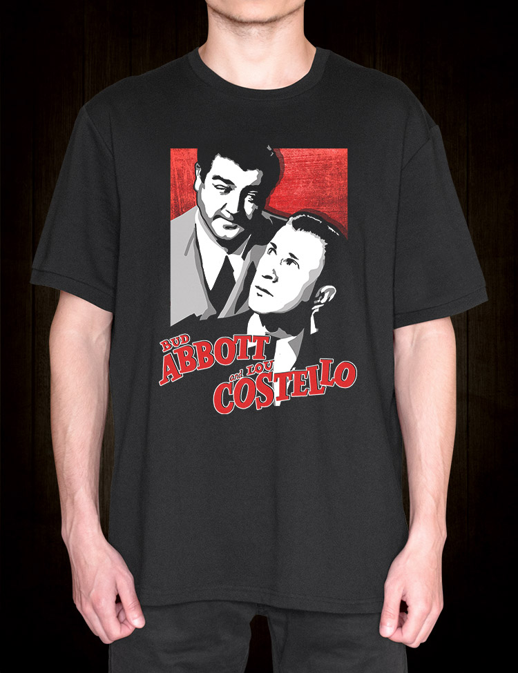 Bud Abbott and Lou Costello T-Shirt - Hellwood Outfitters