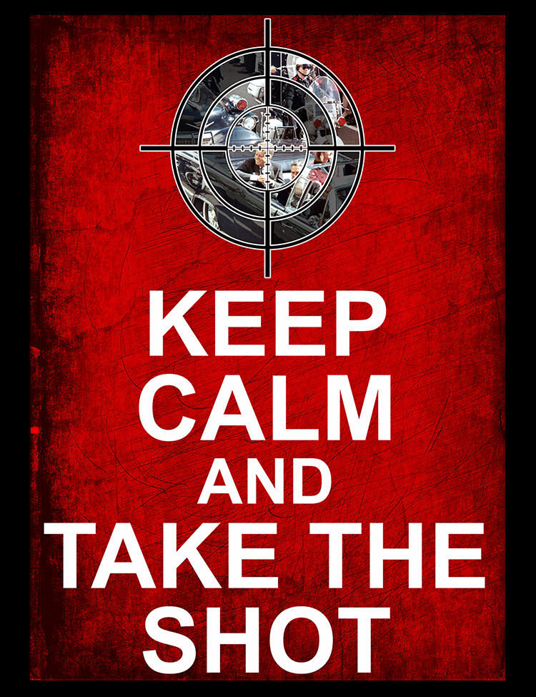 Keep Calm & Take The Shot T-Shirt - Hellwood Outfitters