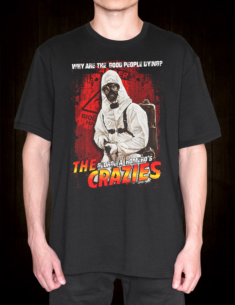 George A Romero's The Crazies T-Shirt - Hellwood Outfitters