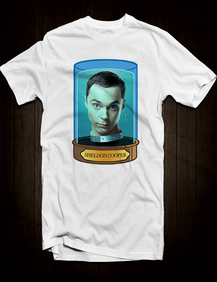 Sheldon Cooper - Futurama T-Shirt - Hellwood Outfitters