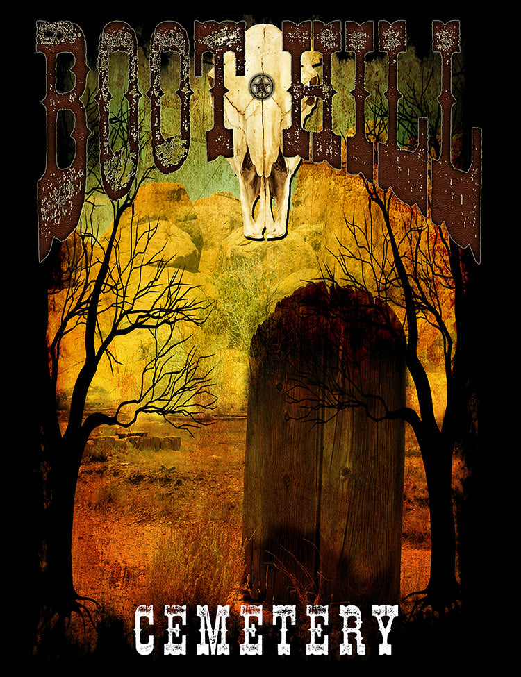 Boot Hill Cemetery T-Shirt - Hellwood Outfitters