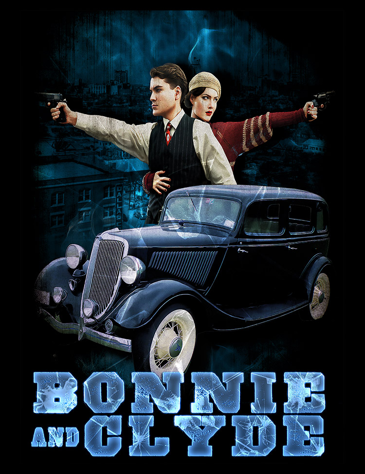 Bonnie And Clyde T-Shirt - Hellwood Outfitters