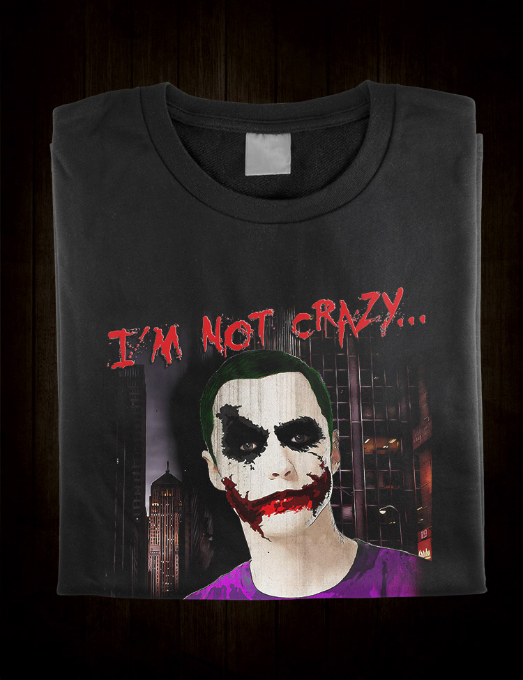 Sheldon Cooper - The Joker T-Shirt - Hellwood Outfitters