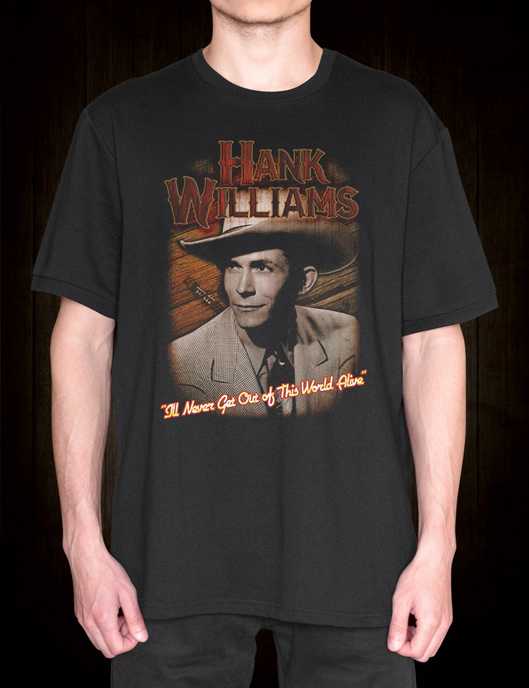 Hank Williams T-Shirt - Hellwood Outfitters