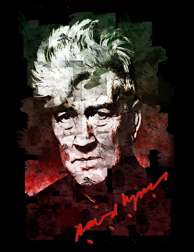 David Lynch Portrait T-Shirt - Hellwood Outfitters