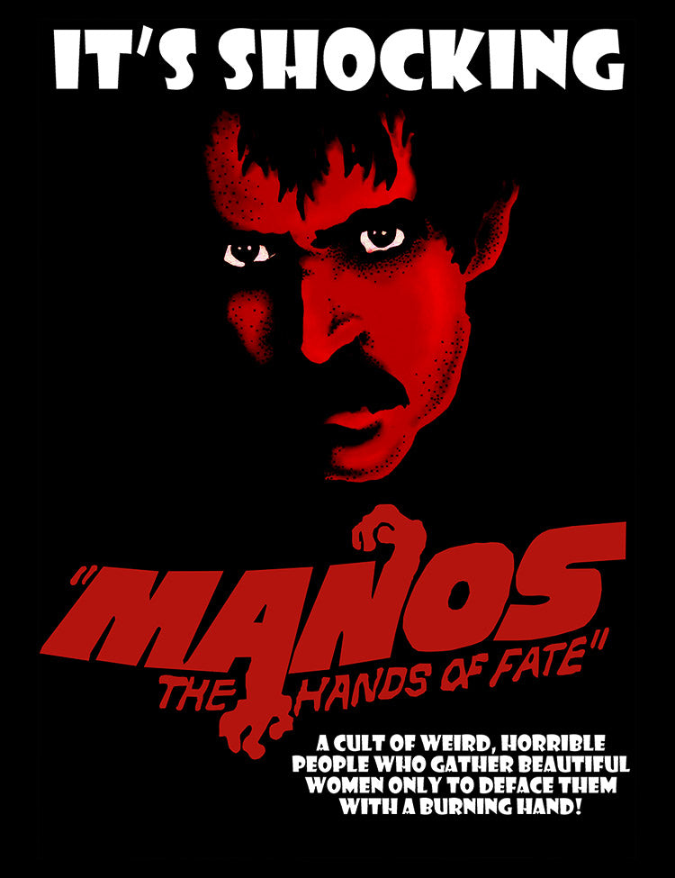 Manos: The Hands of Fate T-Shirt - Hellwood Outfitters