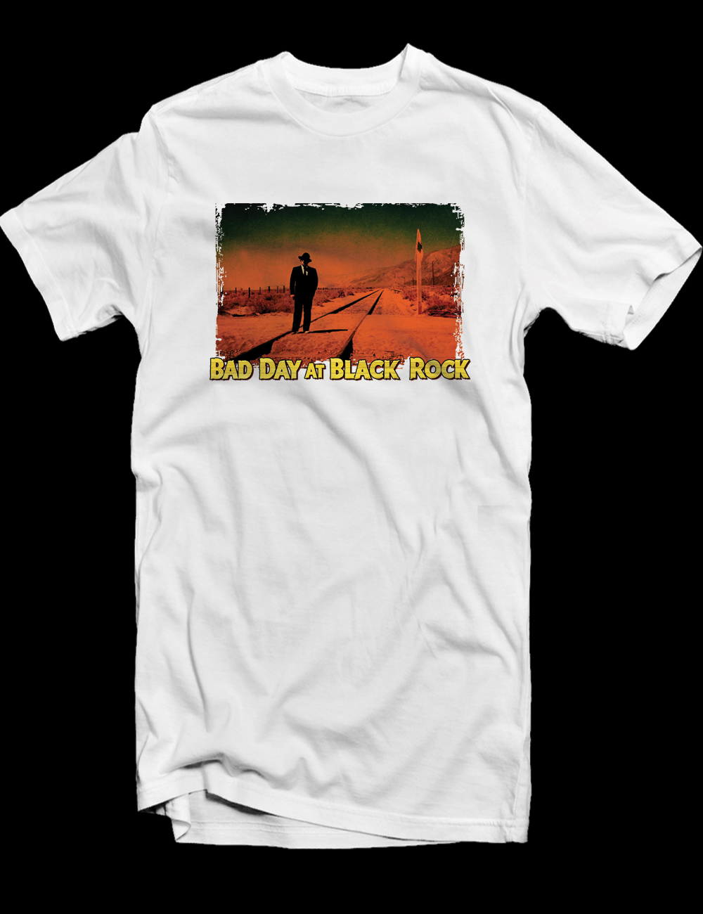 White Bad Day At Black Rock T-Shirt