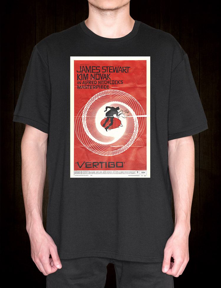 Vintage Vertigo Movie Poster T-Shirt