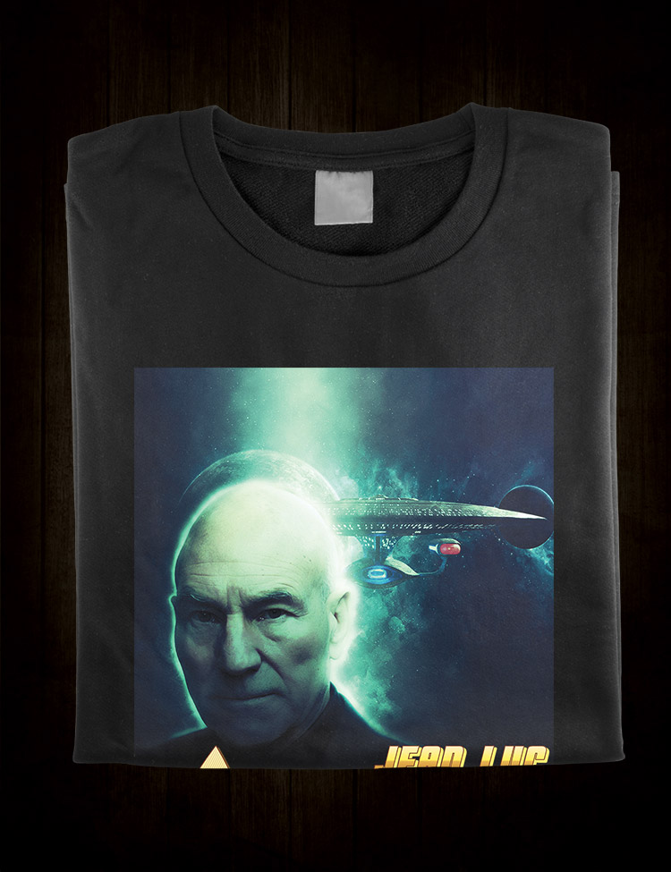 Jean-Luc Picard T-Shirt - Hellwood Outfitters