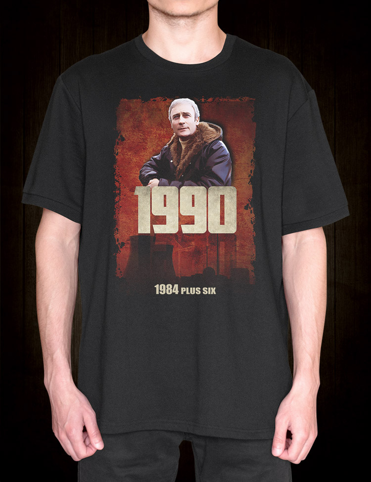 Edward Woodward 1990 T-Shirt - Hellwood Outfitters