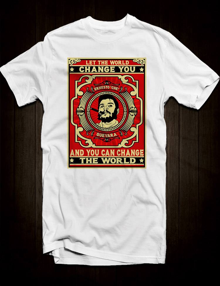 Che Guevara Shirt Ernesto Che Guevara T-shirt Revolution Che 