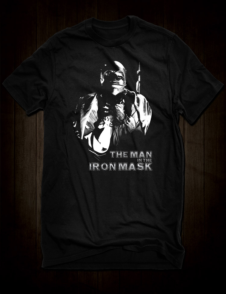 The Man In The Iron Mask T-Shirt - Hellwood Outfitters