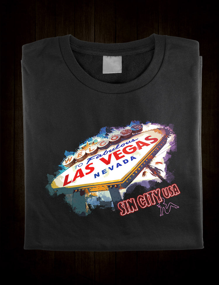 Las Vegas - Sin City USA T-Shirt - Hellwood Outfitters