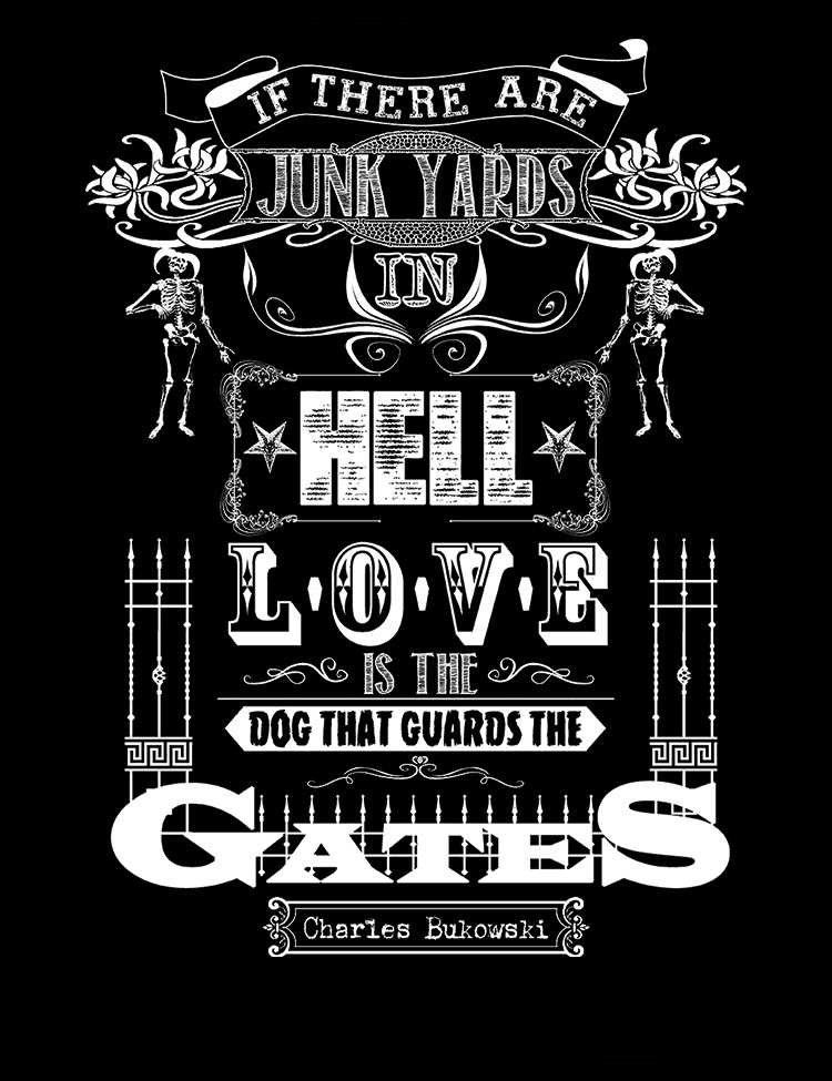 Love Is A Dog From Hell T-Shirt - Hellwood Outfitters