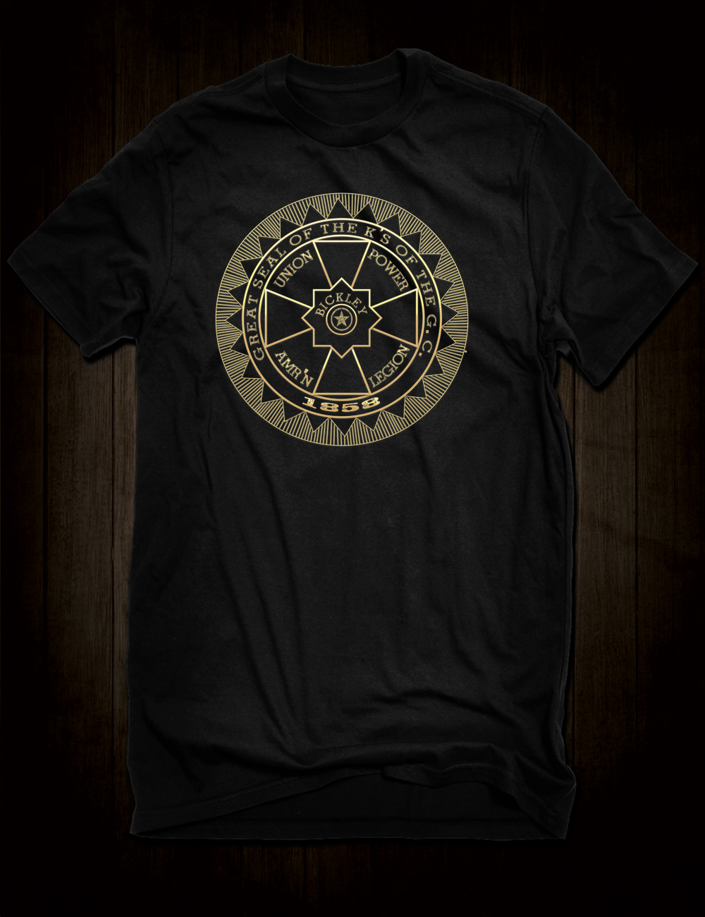 Knights Of The Golden Circle T-Shirt - Hellwood Outfitters