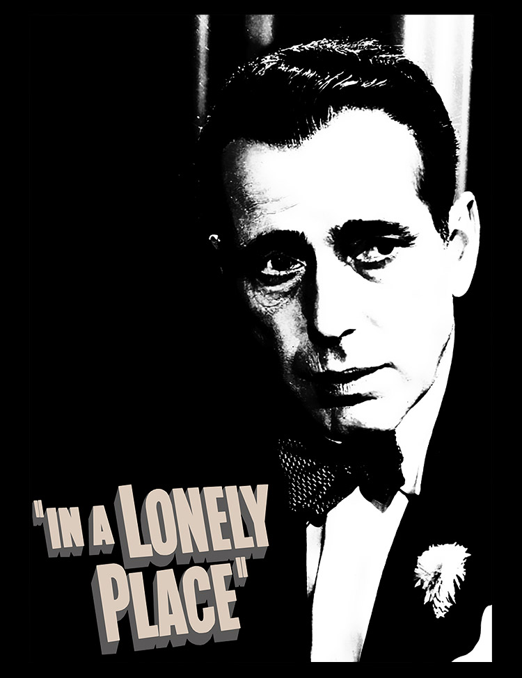 Humphrey Bogart In A Lonely Place T-Shirt - Hellwood Outfitters