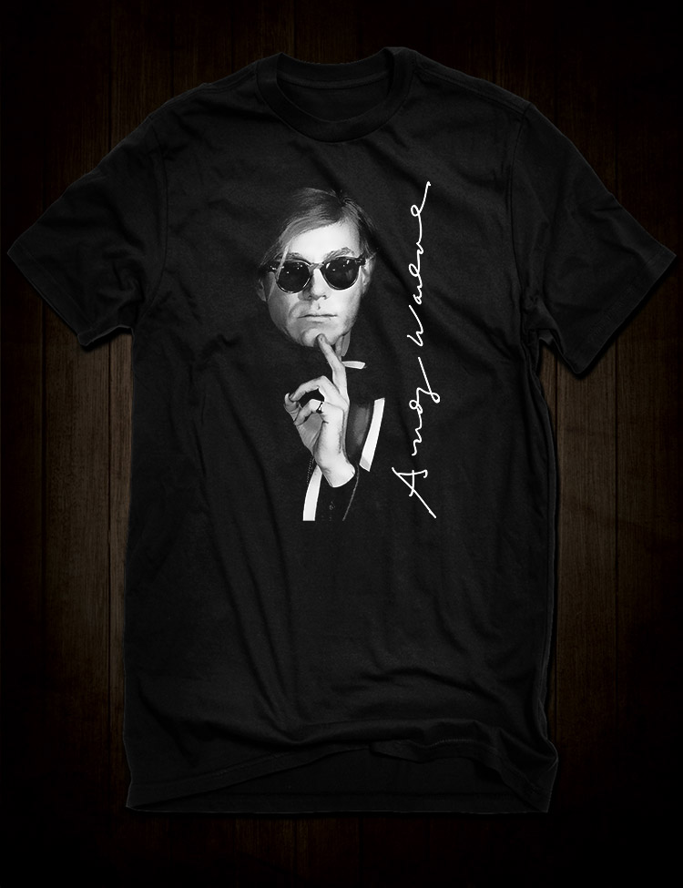 Andy Warhol Autograph T-Shirt