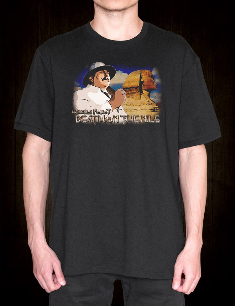 Hercule Poirot - Death On The Nile T-Shirt - Hellwood Outfitters