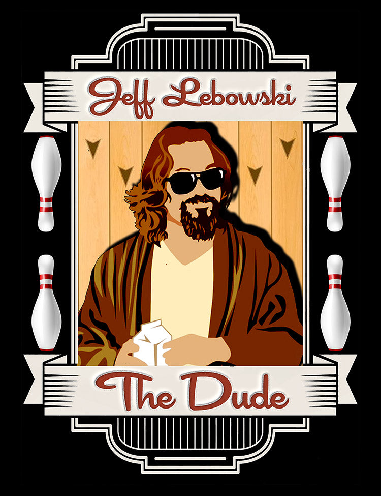 Jeff Lebowski The Dude T-Shirt - Hellwood Outfitters