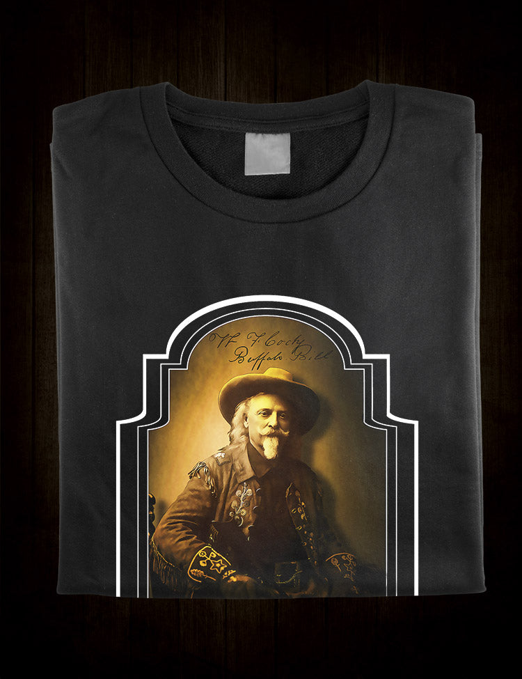 Western-themed Buffalo Bill Cody T-shirt