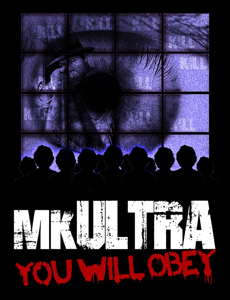 MKUltra T-Shirt Mind control project