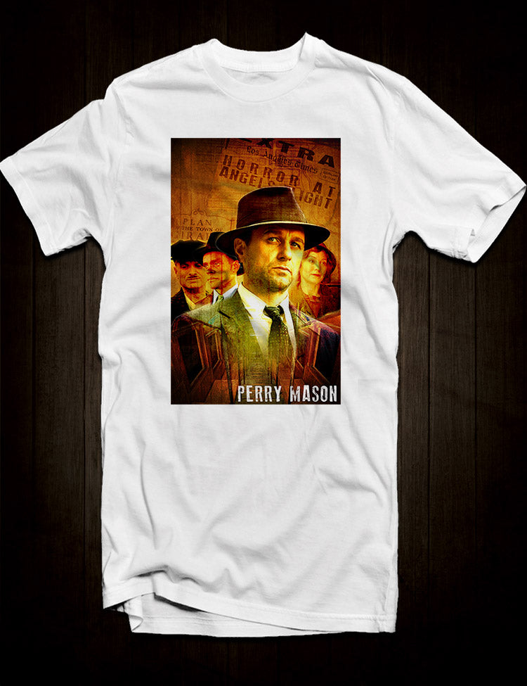 White Perry Mason T-Shirt