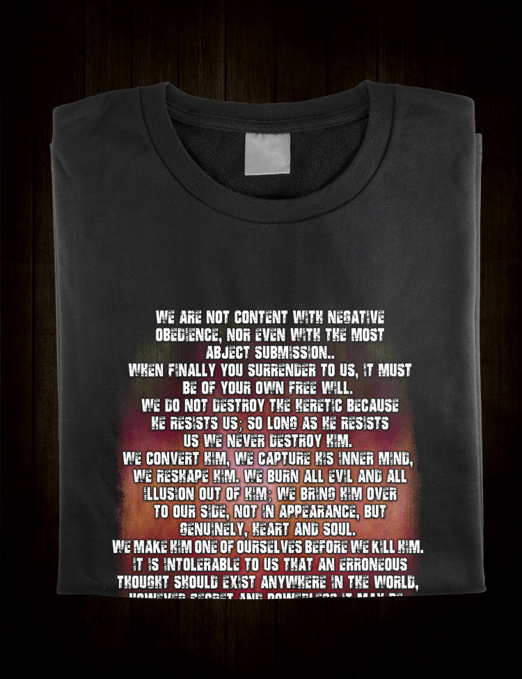 George Orwell Quote T-Shirt - Hellwood Outfitters