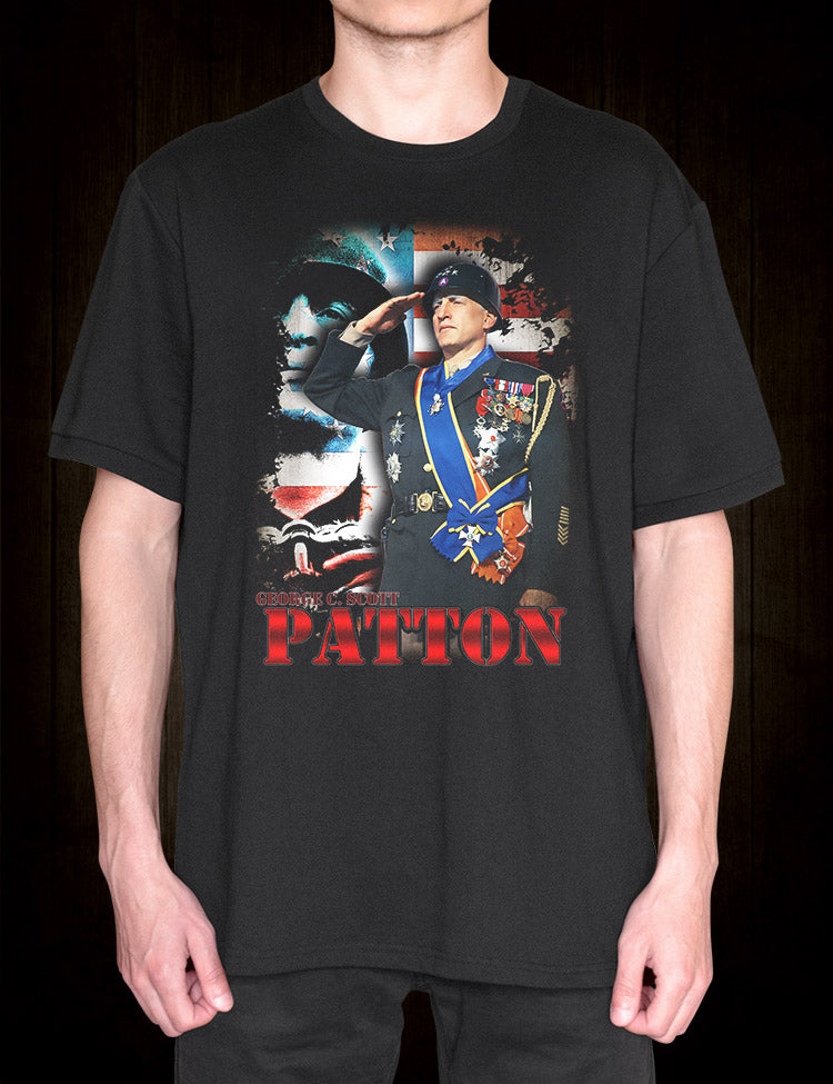 George C. Scott Patton T-Shirt - Hellwood Outfitters