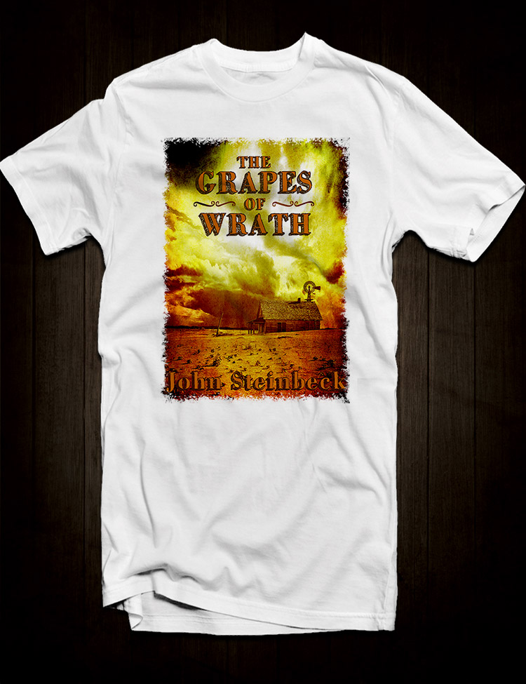 John Steinbeck The Grapes Of Wrath T-Shirt - Hellwood Outfitters